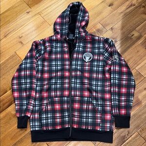 Sherpa Lined Full Zip Hoodie